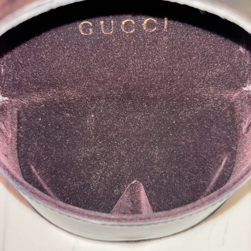 Authentic Gucci GG2711/S Strass Shield Sunglasses Y2K Horsebit Brown Gradient - Picture 11 of 11